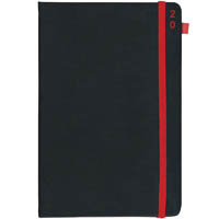 debden 2020 vauxhall diary day to page a5 black pu cover red contrast