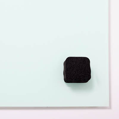 Image for NAGA GLASSBOARD SUPER STRONG MAGNETIC ERASER 50 X 50MM BLACK from Our Town & Country Office National Adelaide