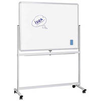 visionchart chilli magnetic mobile whiteboard 1800 x 1200mm