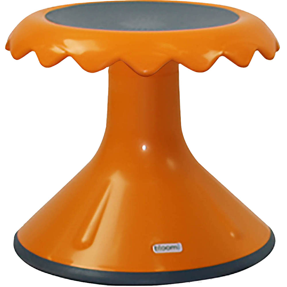 Image for VISIONCHART EDUCATION SUNFLOWER STOOL 310MM HIGH ORANGE from Office National