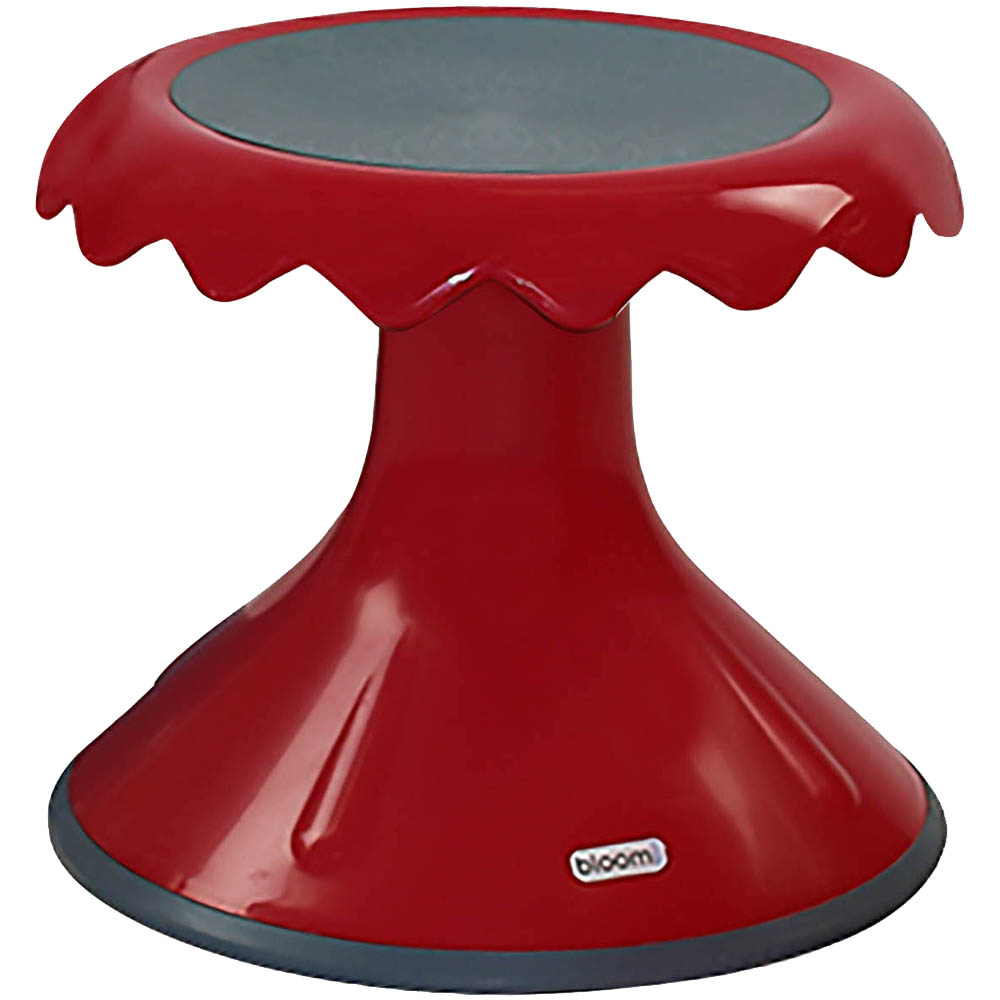 Image for VISIONCHART EDUCATION SUNFLOWER STOOL 310MM HIGH DARK RED from Surry Office National