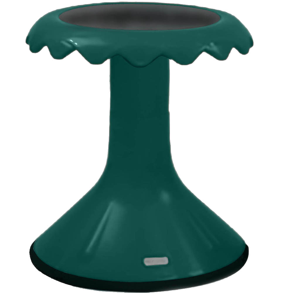 Image for VISIONCHART EDUCATION SUNFLOWER STOOL 370MM HIGH LAKE GREEN from PaperChase Office National