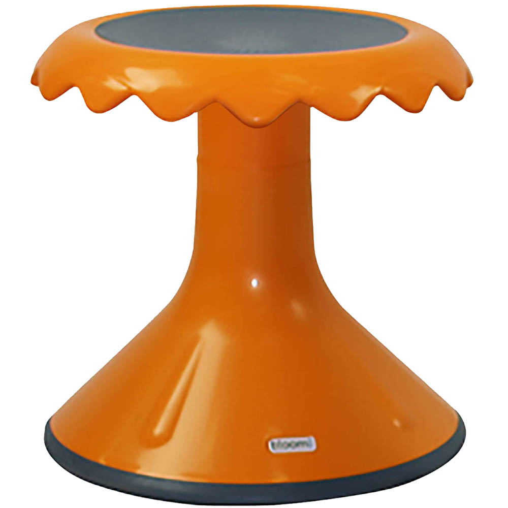 Image for VISIONCHART EDUCATION SUNFLOWER STOOL 370MM HIGH ORANGE from PaperChase Office National