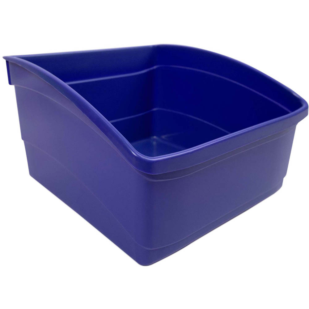Image for VISIONCHART EDUCATION BOOK TUB PLASTIC LARGE BLUE from Office National Gladstone