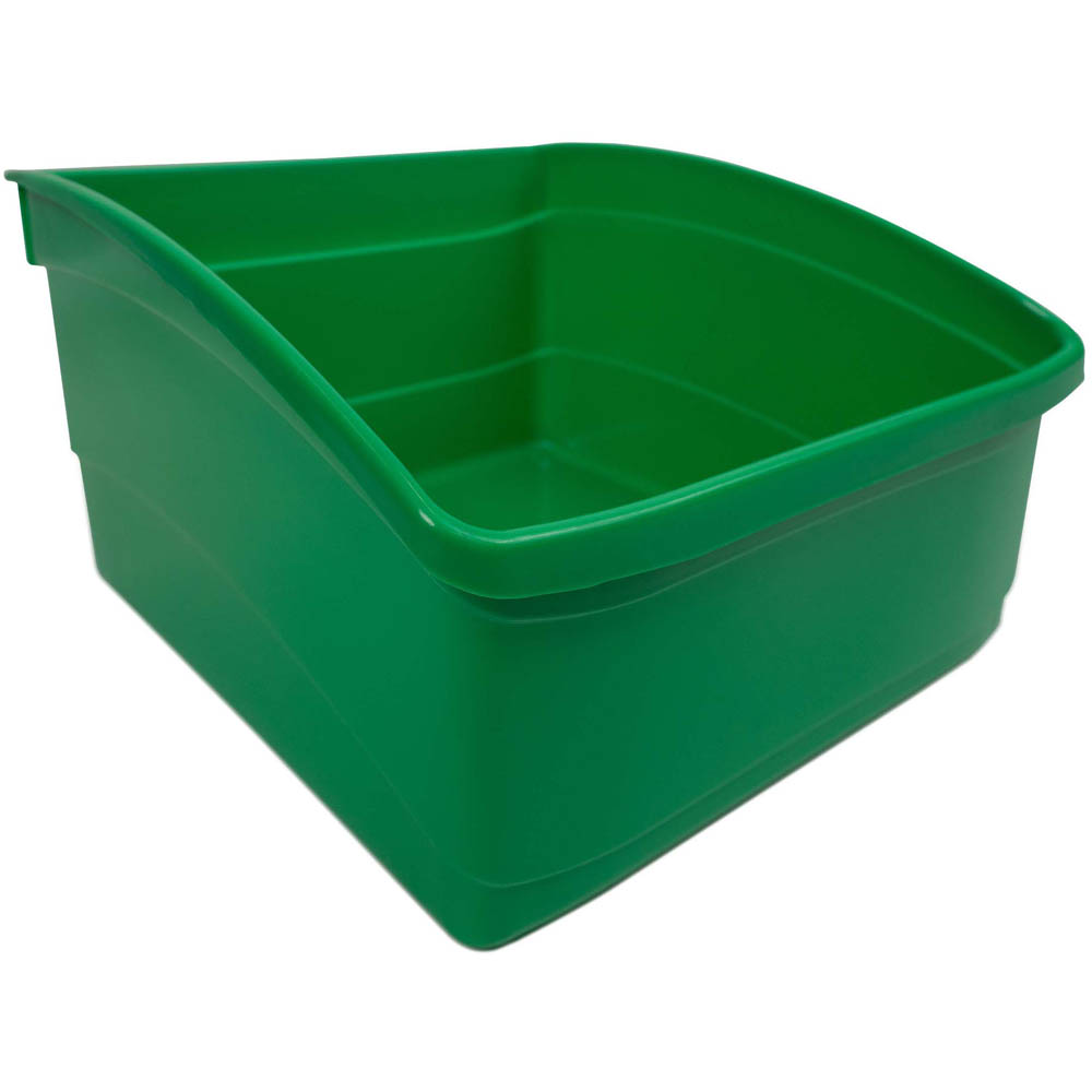 Image for VISIONCHART EDUCATION BOOK TUB PLASTIC LARGE GREEN from Paul John Office National