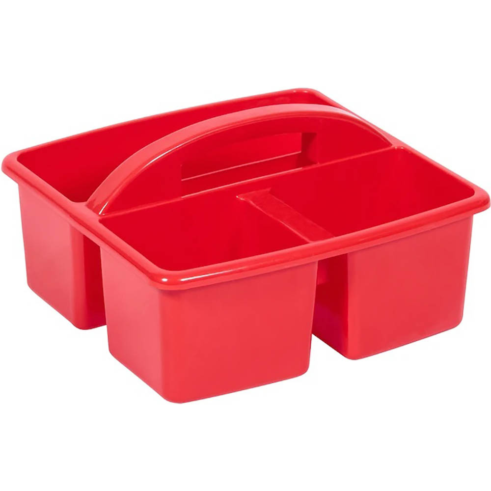 Image for VISIONCHART EDUCATION CADDY PLASTIC SMALL RED from Paul John Office National