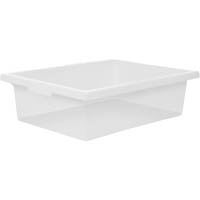visionchart education tote tray clear