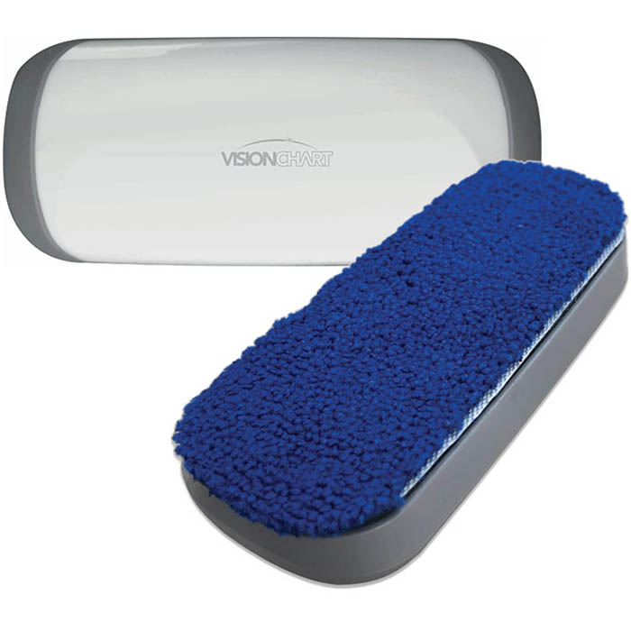 Image for VISIONCHART MAGNETIC WHITEBOARD ERASER BLUE from OFFICE NATIONAL CANNING VALE