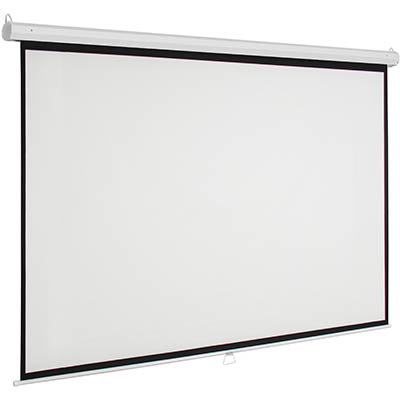 Image for VISIONCHART PROJECTION SCREEN MOTORISED WALL/CEILING MOUNT 1830 X 1830MM from Discount Office National