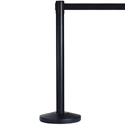 Image for RETRACTA Q BARRIER STAND AND BELT 2 METRE BLACK from Office National Mount Gambier