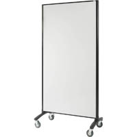 visionchart communicate room divider double sided whiteboard 1800 x 900mm white