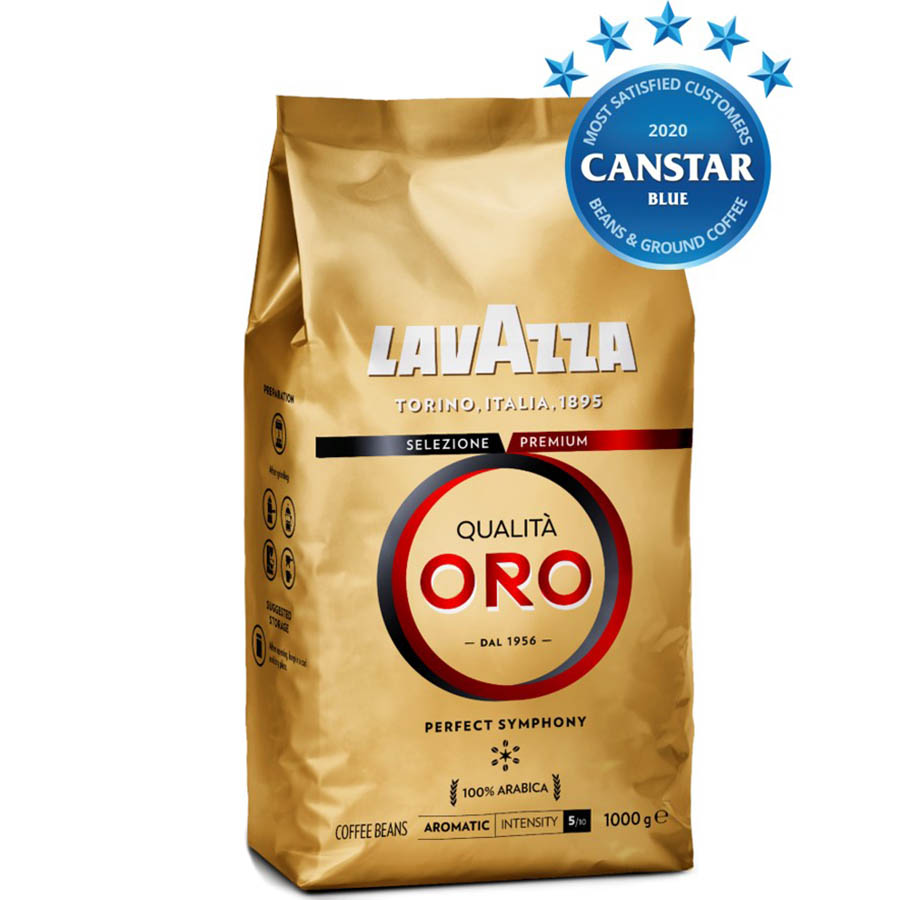 Image for LAVAZZA QUALITA ORO COFFEE BEANS 1KG from Surry Office National