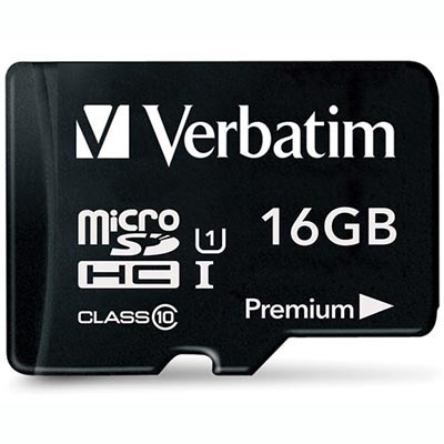 Image for VERBATIM MICRO SDHC 16GB (CLASS 10) from Two Bays Office National