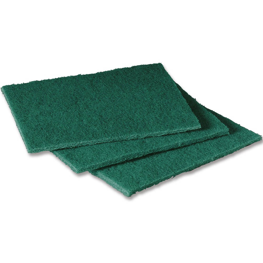 Image for SCOTCH-BRITE 96 GENERAL PURPOSE SCOURING PAD GREEN from Aztec Office National