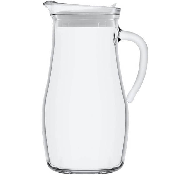 Image for LAV MISKET GLASS JUG 1.8 LITRE CLEAR from Pirie Office National