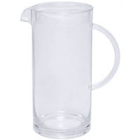 connoisseur polycarbonate jug with lid 2 litre clear