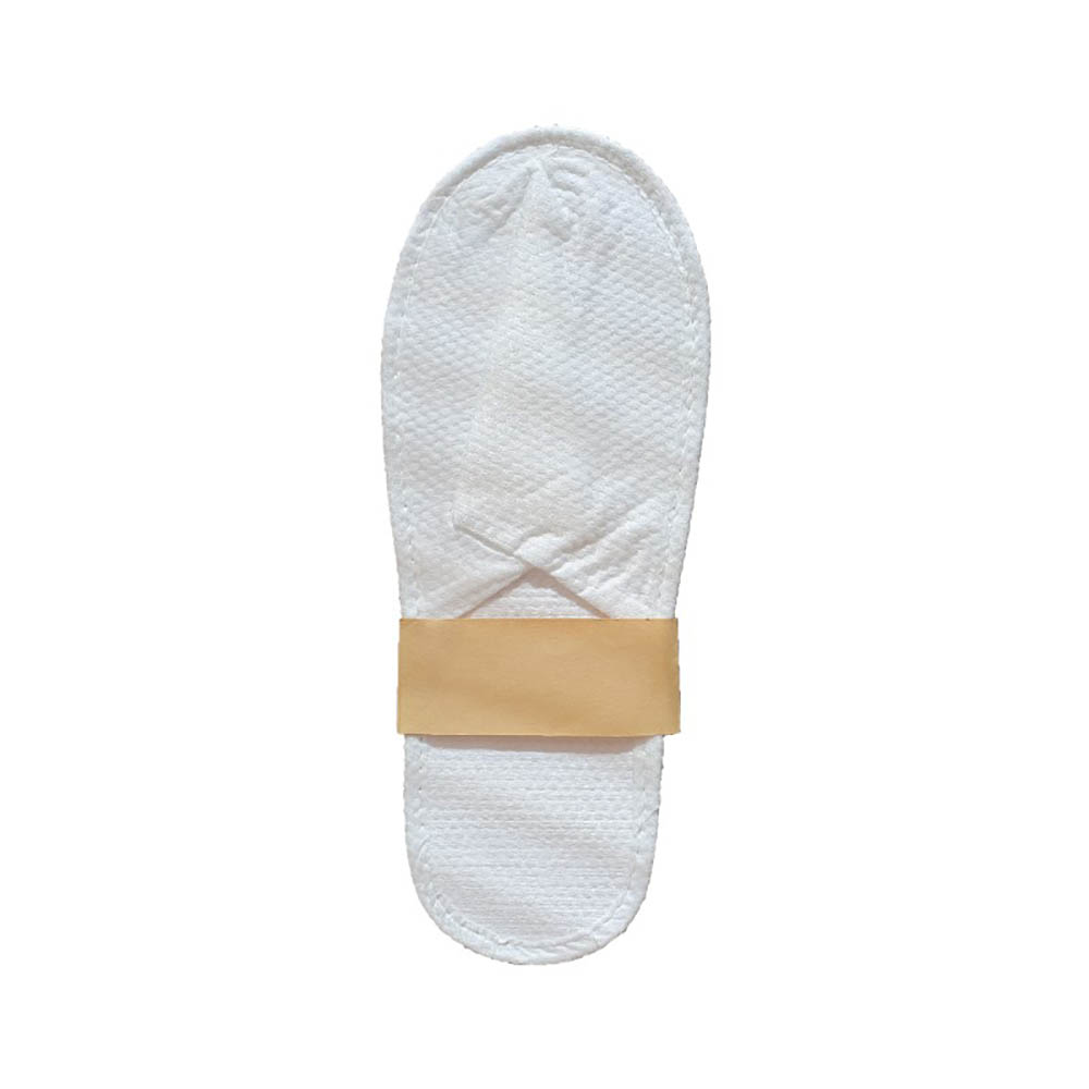 Image for COMPASS CLOSED TOE ECO SLIPPERS IN PAPER BAND WHITE from Office National