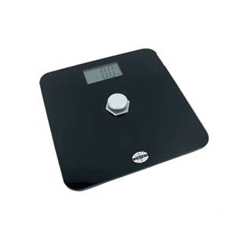 Image for COMPASS BATTERY FREE BATHROOM SCALE BLACK from Pirie Office National