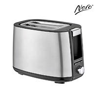 nero toaster 2 slice stainless steel