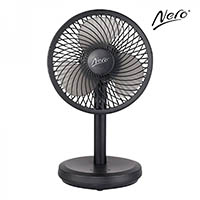 nero usb desk fan 130mm black