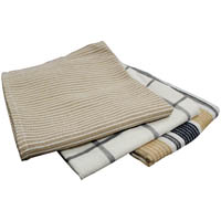 connoisseur tea towels 450 x 650mm set 3