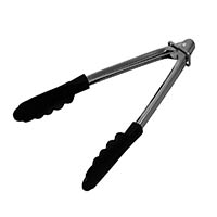 connoisseur stainless steel tongs with non-stick head 230mm