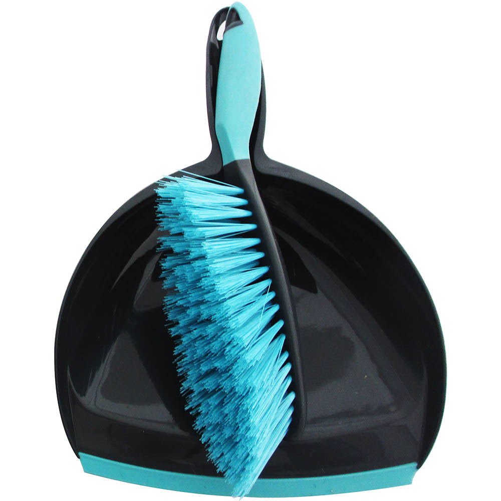 Image for COMPASS DUSTPAN AND BRUSH SET from PaperChase Office National