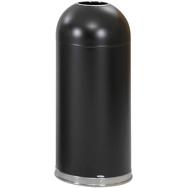Image for COMPASS GARBAGE BIN BULLET 57 LITRE BLACK from Office National