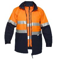 prime mover mj777 hi-vis jacket 2-tone 4-in-1 with vest reflective tape zip