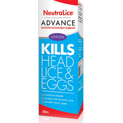 Image for NEUTRALICE ADVANCE LOTION KIT 200ML from AASTAT Office National