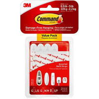 command adhesive strips assorted replacement strips