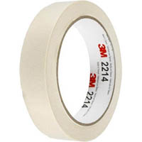 3m 2214 masking tape light duty 24mm x 50m beige