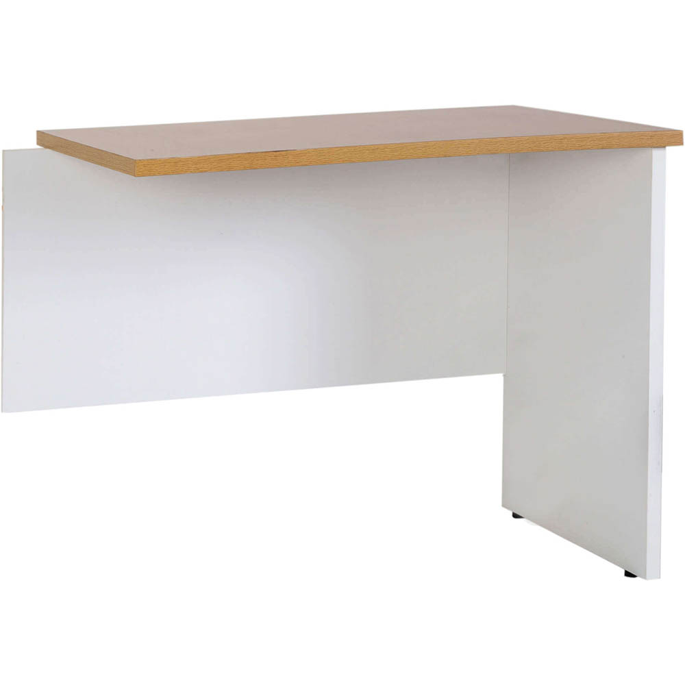 Image for OXLEY REVERSIBLE RETURN 600 X 750 X 730MM OAK/WHITE from Copylink Office National
