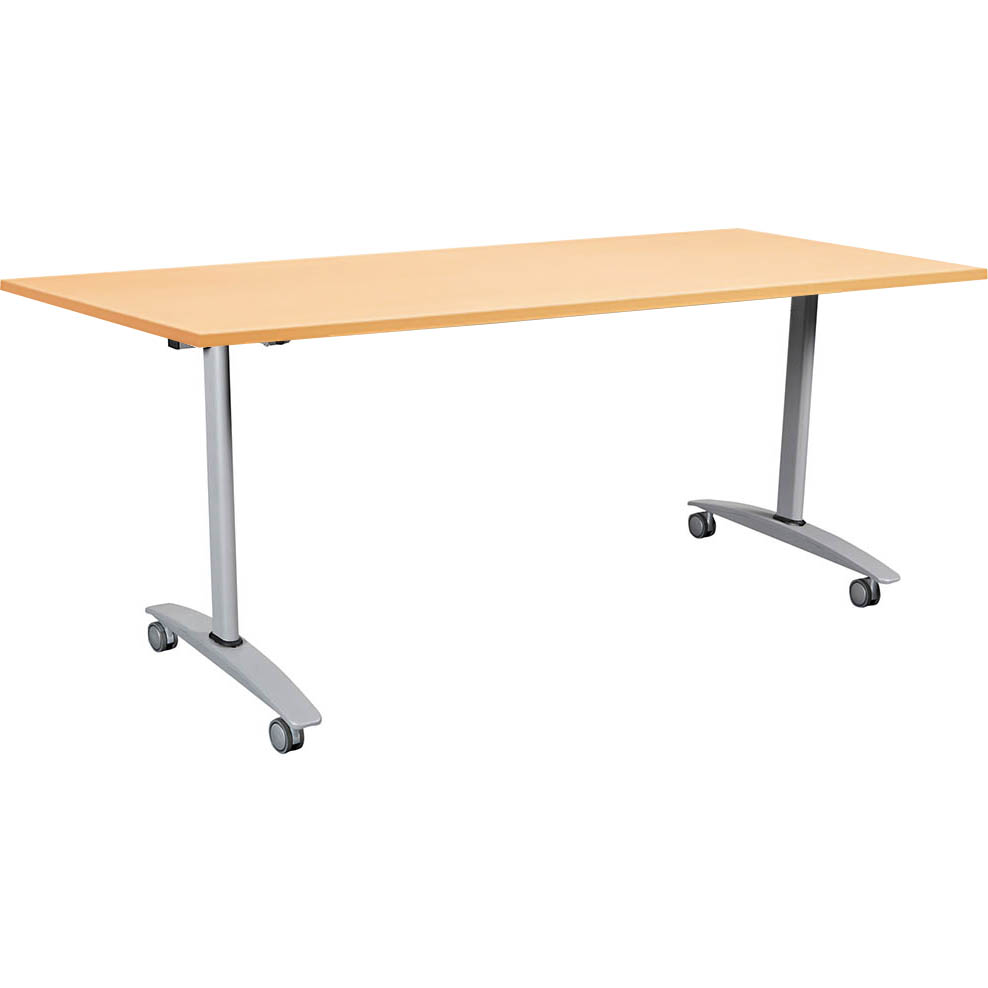 Image for SUMMIT FLIP TOP TABLE 1500 X 750MM BEECH from OFFICE NATIONAL CANNING VALE