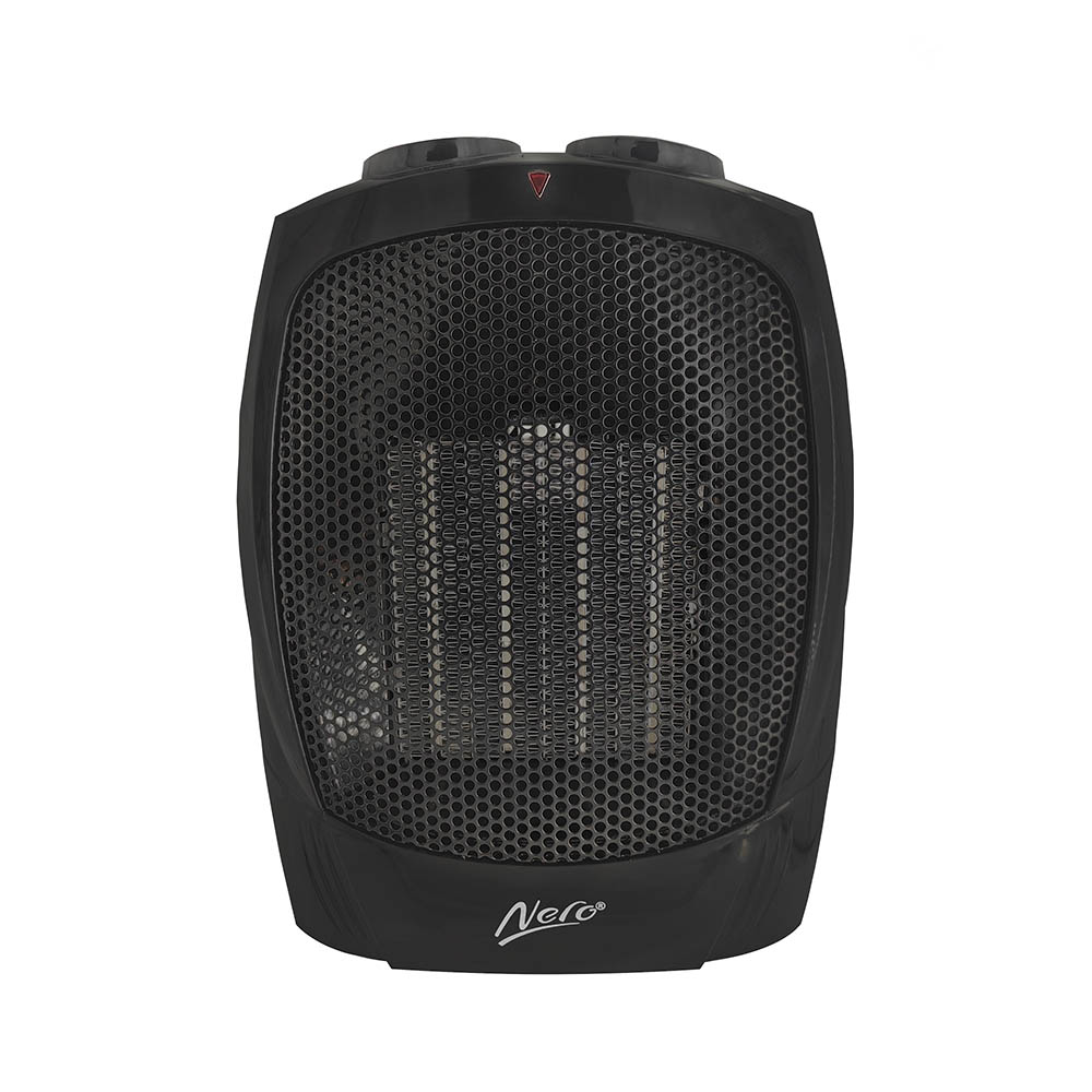 Image for NERO CERAMIC HEATER BLACK from Office National