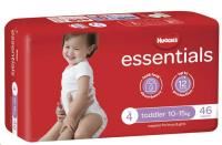 huggies essential nappy toddlers size 4 pack 46
