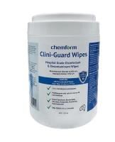 clini-guard hospital grade wipes  tub 180