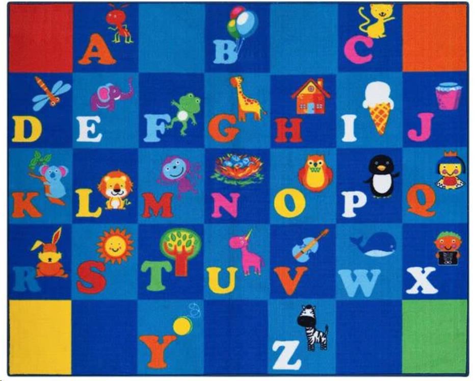 Image for ELIZABETH RICHARDS I LOVE MY ABC'S RUG 4M X 3M from Chris Humphrey Office National