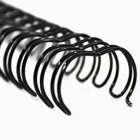 hilton wire binding comb 34 loop 6mm a4 black pack 100