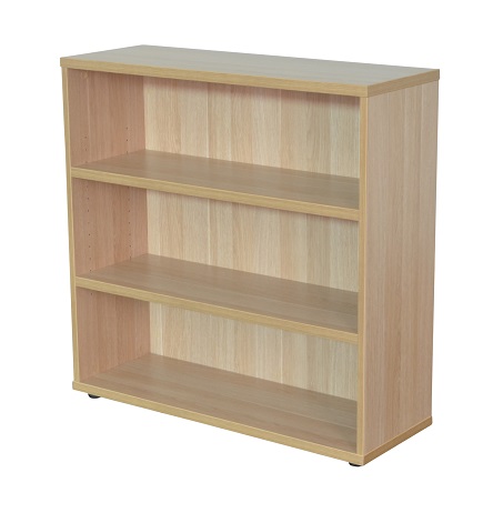 Image for BARREL OAK BOOKCASE 900X900X320MM from Coffs Coast Office National