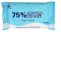 swiss 75% antibacalcohol anto bacterial wipes 40