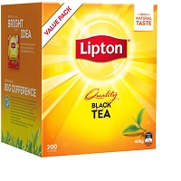lipton tea cup bags (string and tag) pack 200