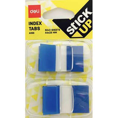 Image for DELI STICK UP FLAGS BLUE PACK 100 from Darwin Business Machines Office National