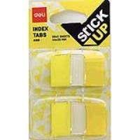 deli stick up flags yellow pack 100