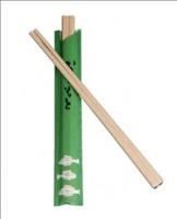 chopsticks wooden wrapped 100 pack