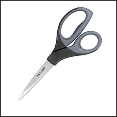 Image for WESTCOTT ELITE SHEARS POINTED TIP LEFT HAND STAINLESS STEEL BLADE 8 INCH BLACK from Discount Office National