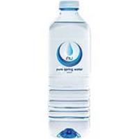 nu pure water bottle 600ml carton 24