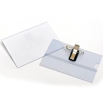 Image for RAZORLINE PIN AND CLIP NAME BADGE BOX 50 from Discount Office National