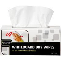 quartet whiteboard dry cleaning wipes bx180