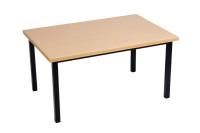 table all purpose fixed leg 1200x600mm 18mm top